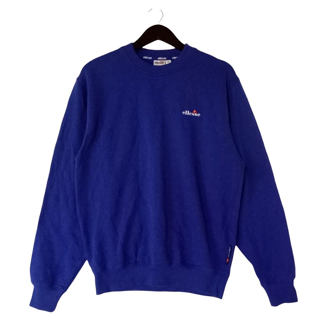 Ellesse × Vintage VINTAGE ELLESSE sweatshirt blue streetwear sweater Size US M / EU 48-50 / 2 - 1 Thumbnail