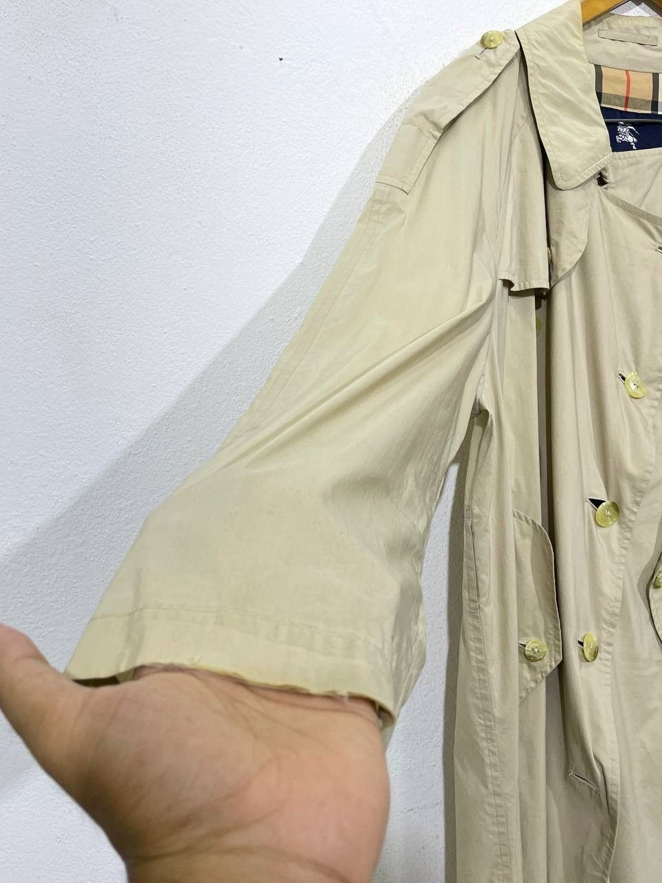 Burberry × Other Burberrys London Trench Long Coat Brown Jacket Size M / US 6-8 / IT 42-44 - 4 Thumbnail
