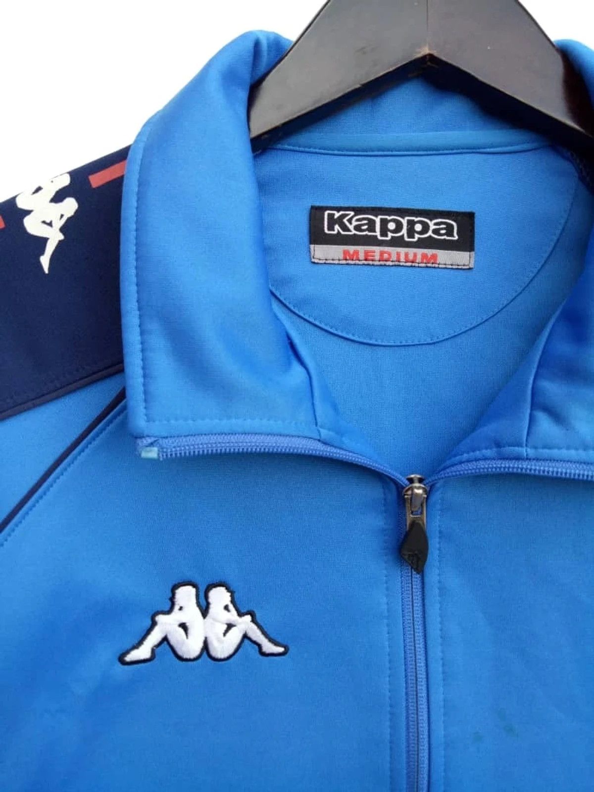 Kappa × Vintage VINTAGE KAPPA sweater logo zipper streetwear jacket Size US M / EU 48-50 / 2 - 3 Thumbnail