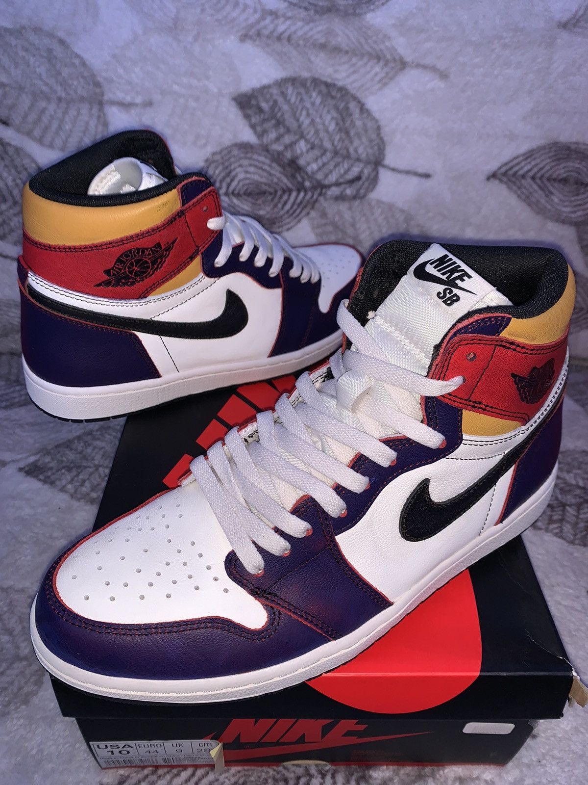 image of La To Chicago Jordan 1 Sz.10M Shoes, Men's