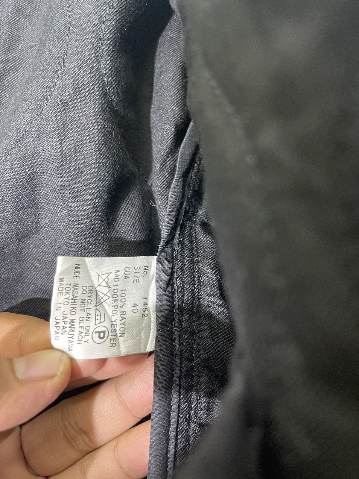 Nude: Masahiko Maruyama NUDE:MASAHIKO MARUMAYA RARE DESIGN JACKET Size US XS / EU 42 / 0 - 14 Thumbnail