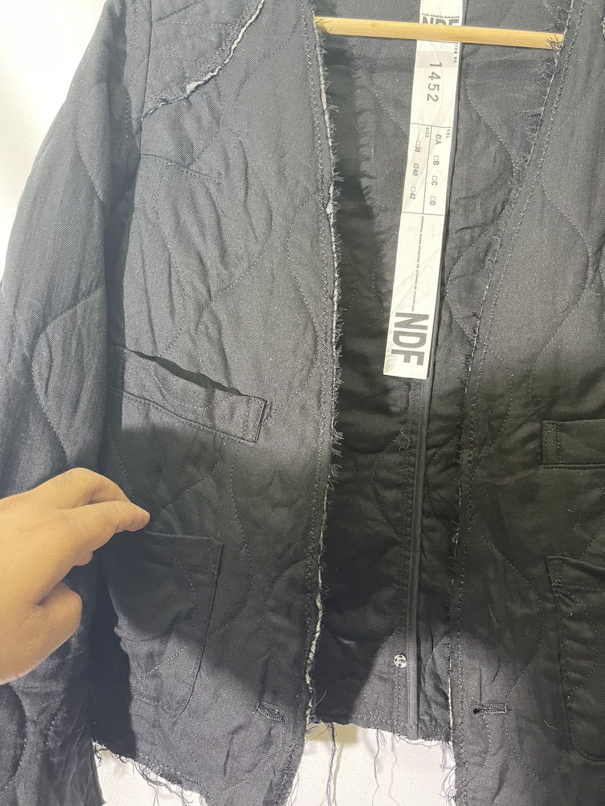 Nude: Masahiko Maruyama NUDE:MASAHIKO MARUMAYA RARE DESIGN JACKET Size US XS / EU 42 / 0 - 4 Thumbnail