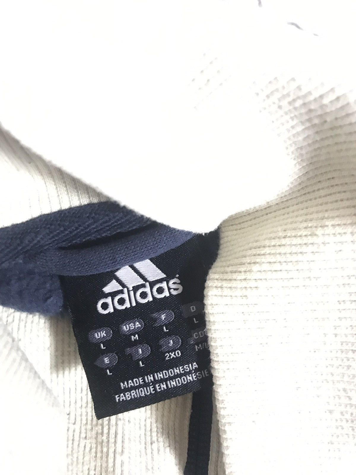 Vintage 2003 Vintage Adidas full zip hoodie Size US L / EU 52-54 / 3 - 5 Thumbnail