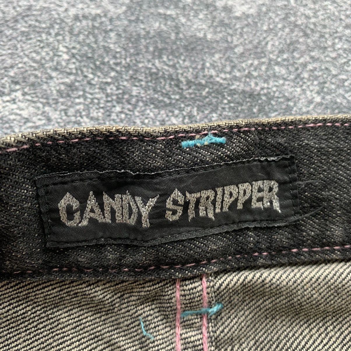 If Six Was Nine × Japanese Brand × Le Grande Bleu (L.G.B.) 🔥Vintage japanese Candy stripper Distressed pants Size 31" - 7 Thumbnail