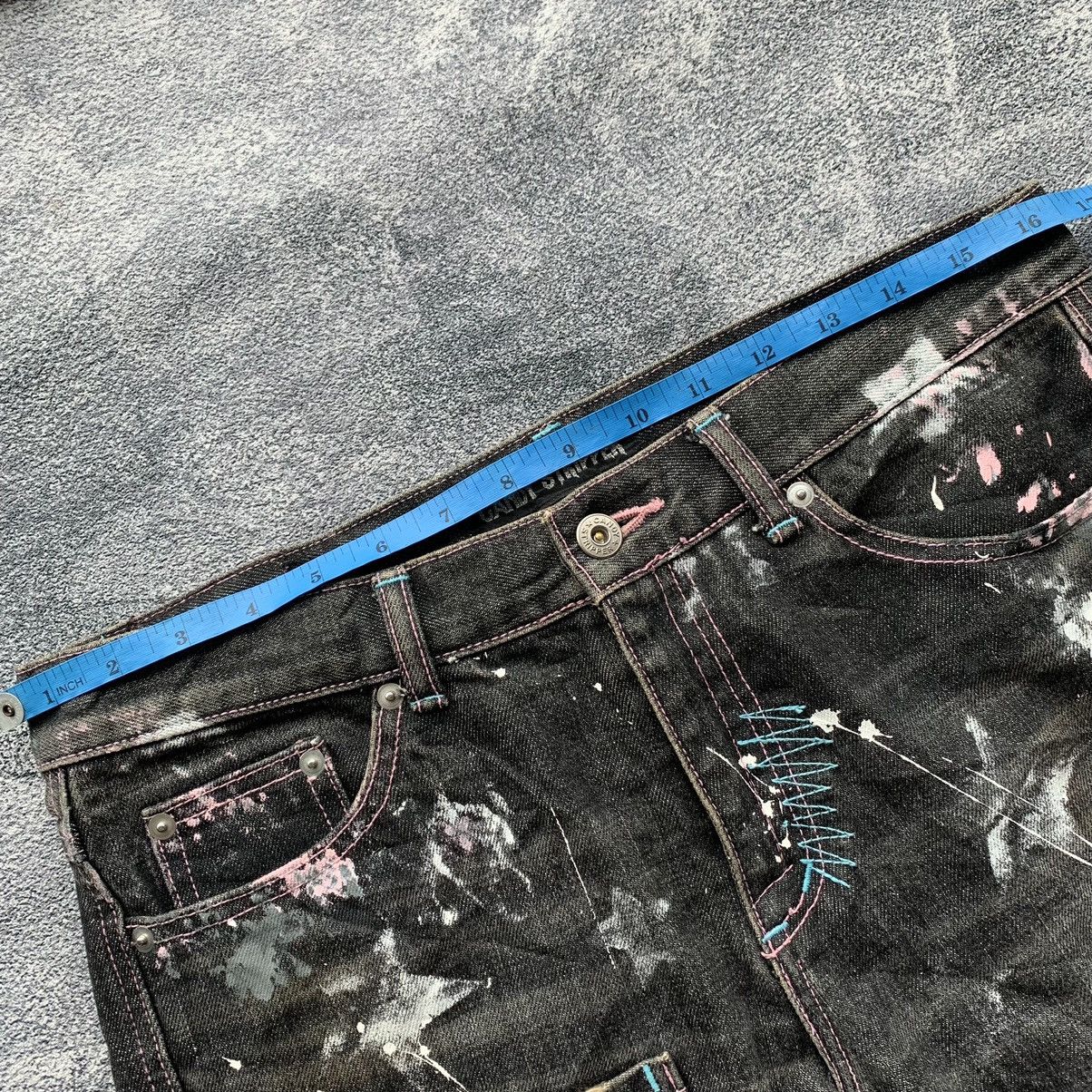 If Six Was Nine × Japanese Brand × Le Grande Bleu (L.G.B.) 🔥Vintage japanese Candy stripper Distressed pants Size 31" - 11 Thumbnail