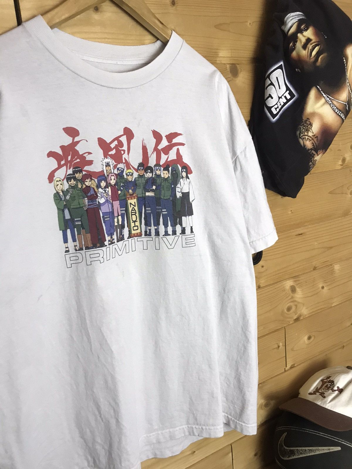 Anime Vintage 00s Naruto t-shirt Size US XXL / EU 58 / 5 - 3 Thumbnail