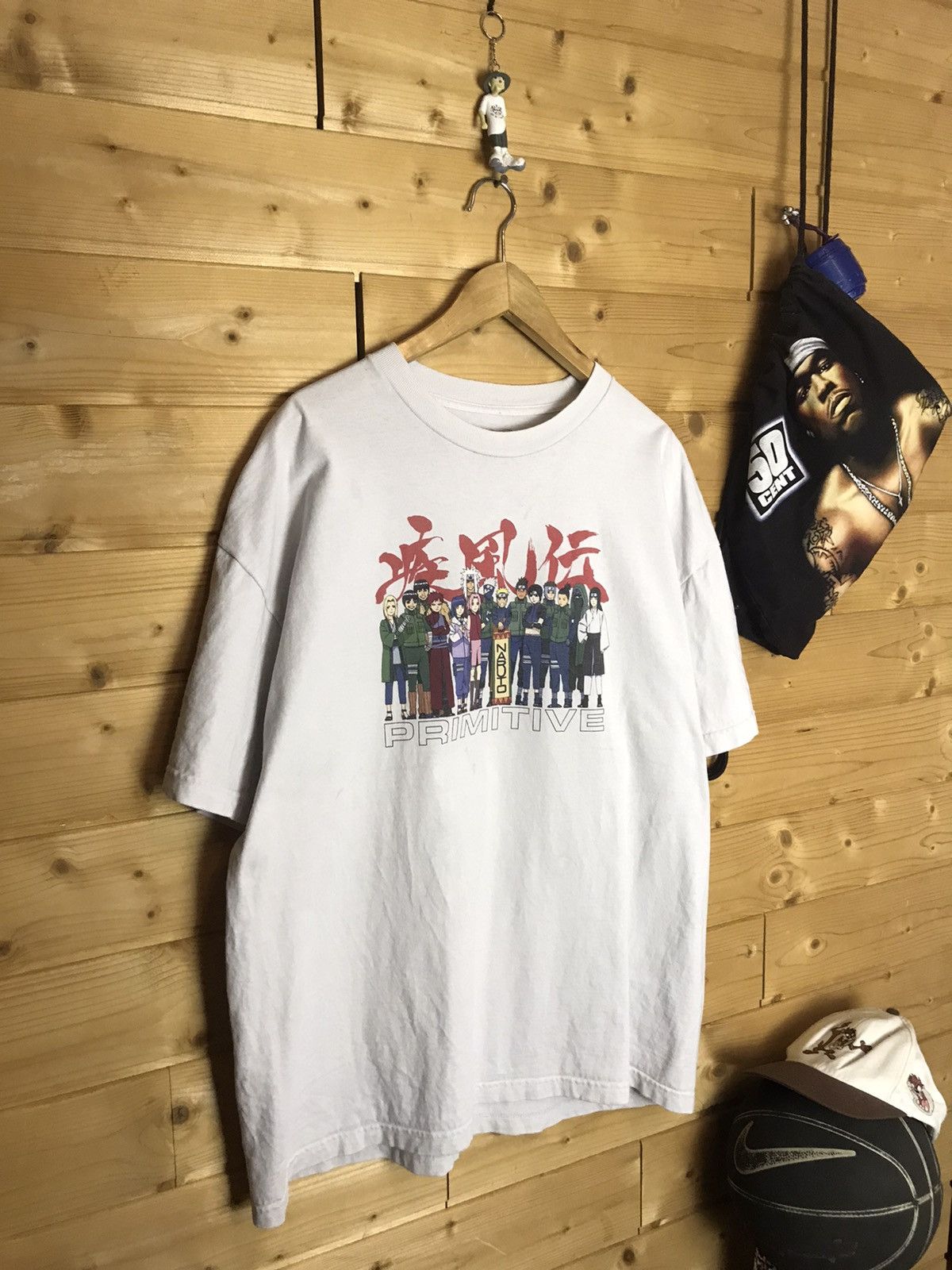 Anime Vintage 00s Naruto t-shirt Size US XXL / EU 58 / 5 - 2 Thumbnail