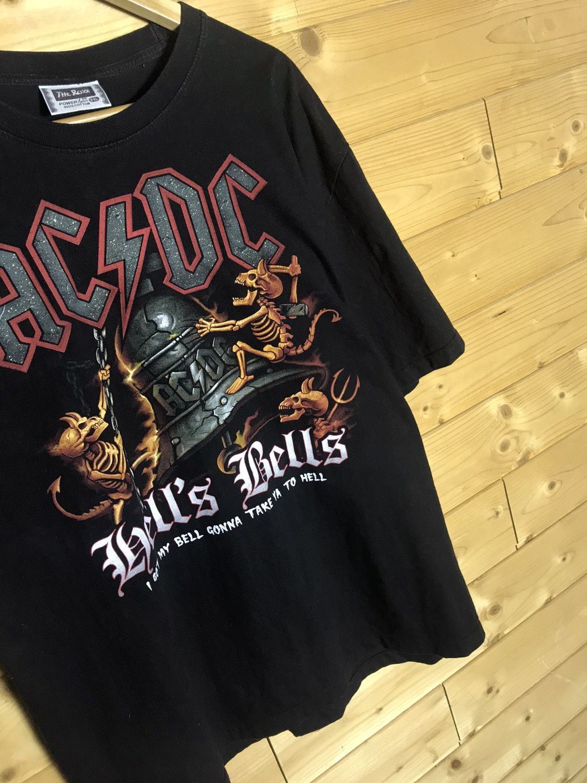 Vintage Vintage 90s AC/DC single stitch t-shirt Size US XXL / EU 58 / 5 - 3 Thumbnail