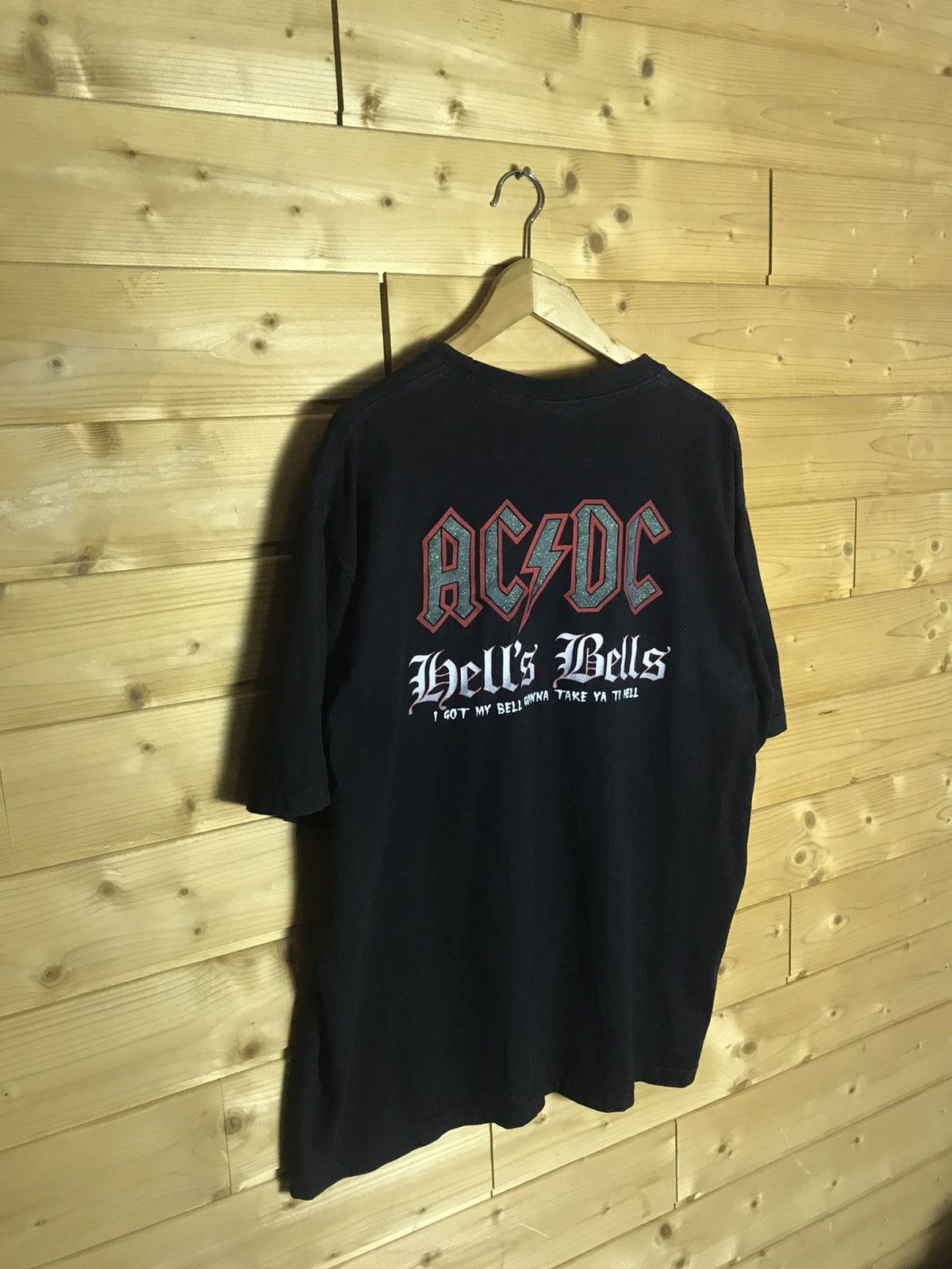 Vintage Vintage 90s AC/DC single stitch t-shirt Size US XXL / EU 58 / 5 - 6 Thumbnail