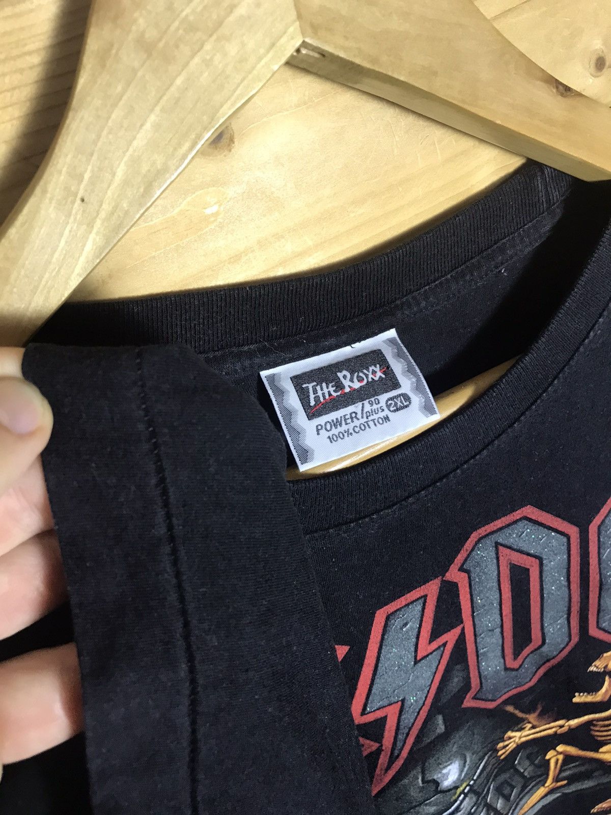 Vintage Vintage 90s AC/DC single stitch t-shirt Size US XXL / EU 58 / 5 - 5 Thumbnail