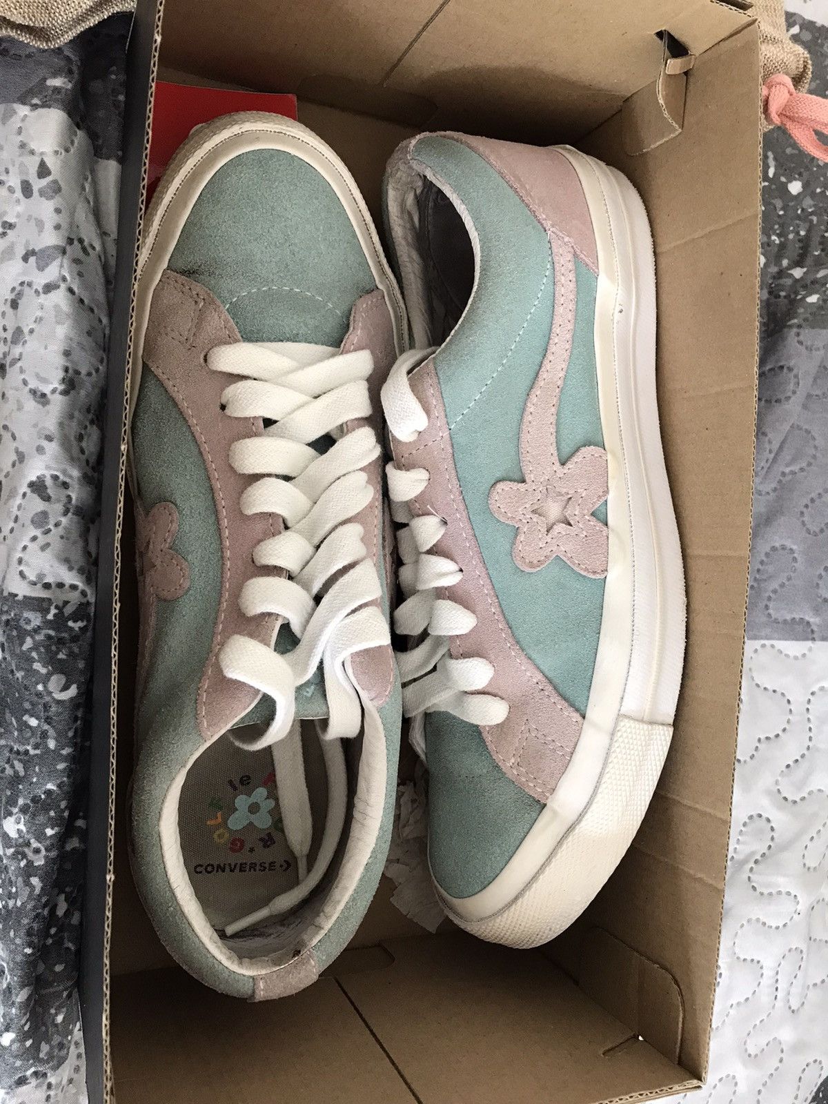 Converse Golf Wang Golf Le Fleur X One Star Ox Plume Grailed