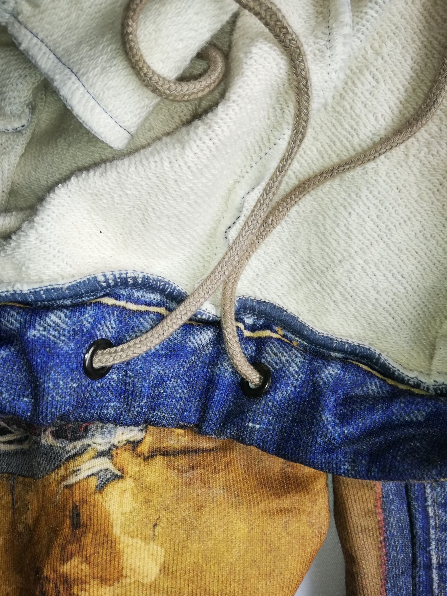 Japanese Brand talking about the abstraction x drawstring Size US 32 / EU 48 - 11 Thumbnail