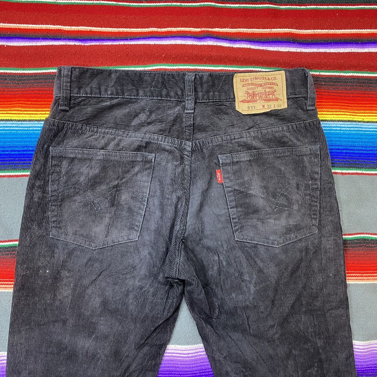 Levi's 🔥🔥 Vintage Levi’s 511 Dark Brown Corduroy Pants Size US 32 / EU 48 - 13 Thumbnail