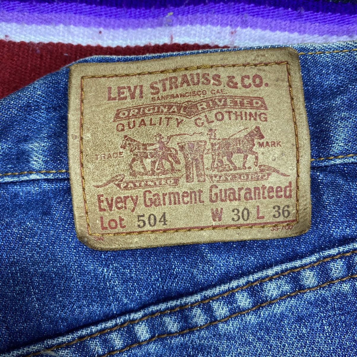 Levi's Vintage Clothing Vintage Levi’s 504 Japanese Denim Size US 31 - 13 Thumbnail