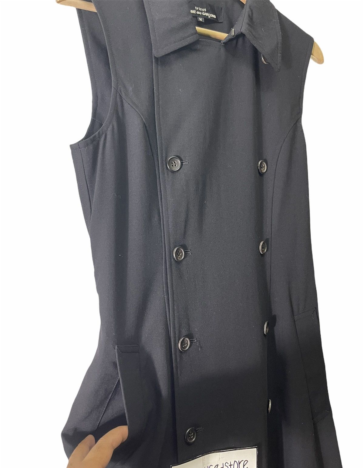 Comme des Garcons 📌Binding Offer📌 TRICOT COMME DES GARCONS SLEEVELESS JACKET Size US M / EU 48-50 / 2 - 5 Thumbnail
