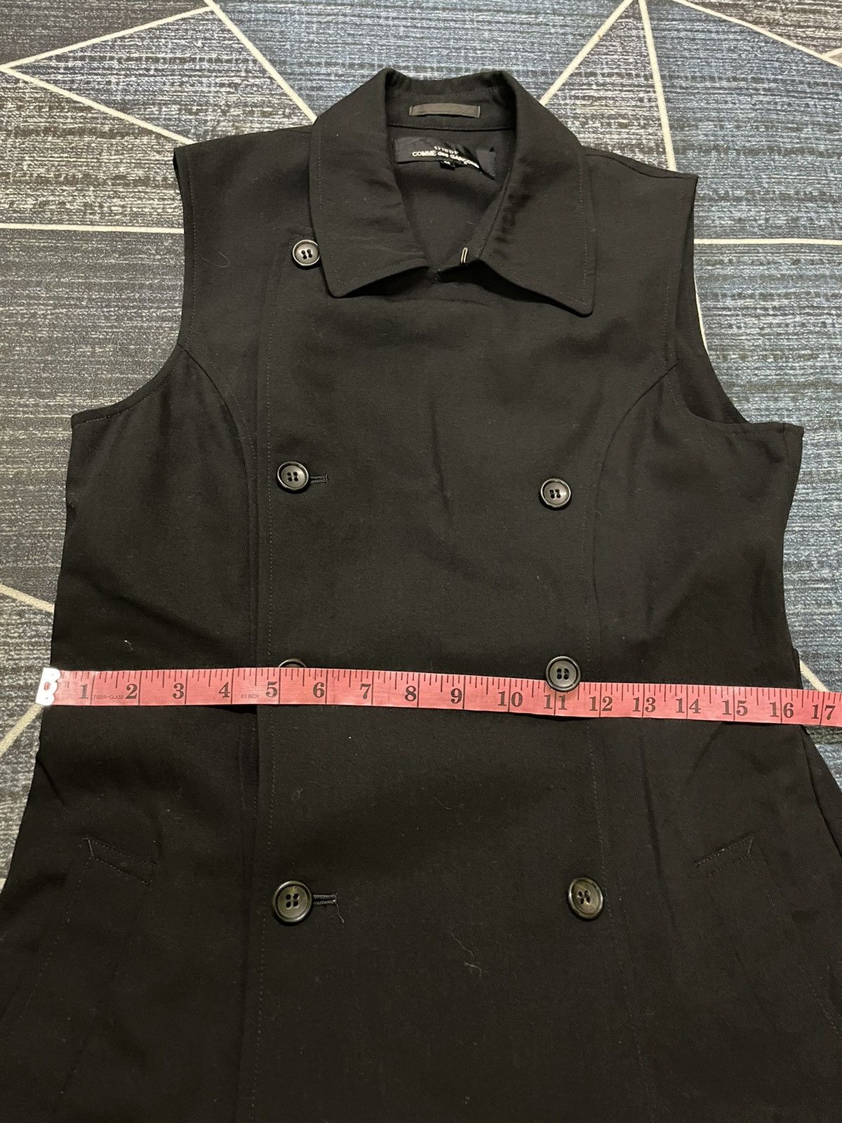 Comme des Garcons 📌Binding Offer📌 TRICOT COMME DES GARCONS SLEEVELESS JACKET Size US M / EU 48-50 / 2 - 6 Thumbnail