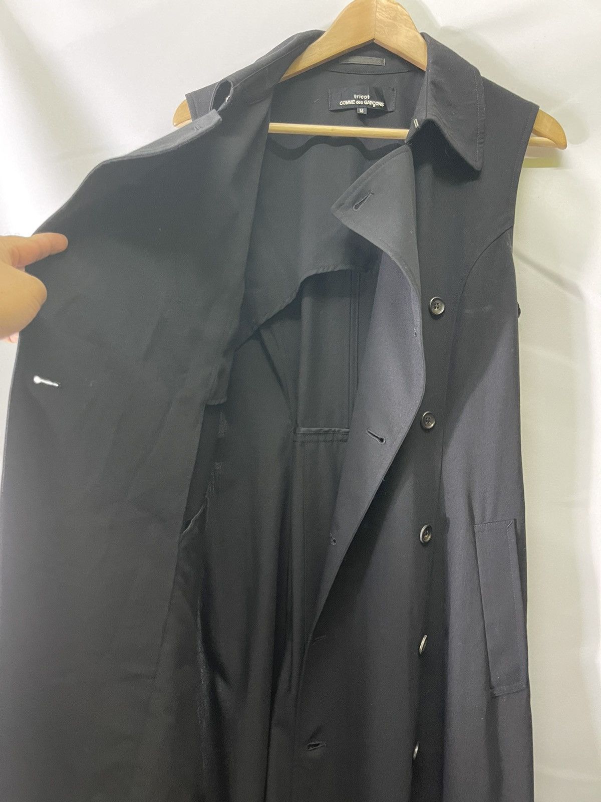 Comme des Garcons 📌Binding Offer📌 TRICOT COMME DES GARCONS SLEEVELESS JACKET Size US M / EU 48-50 / 2 - 9 Thumbnail