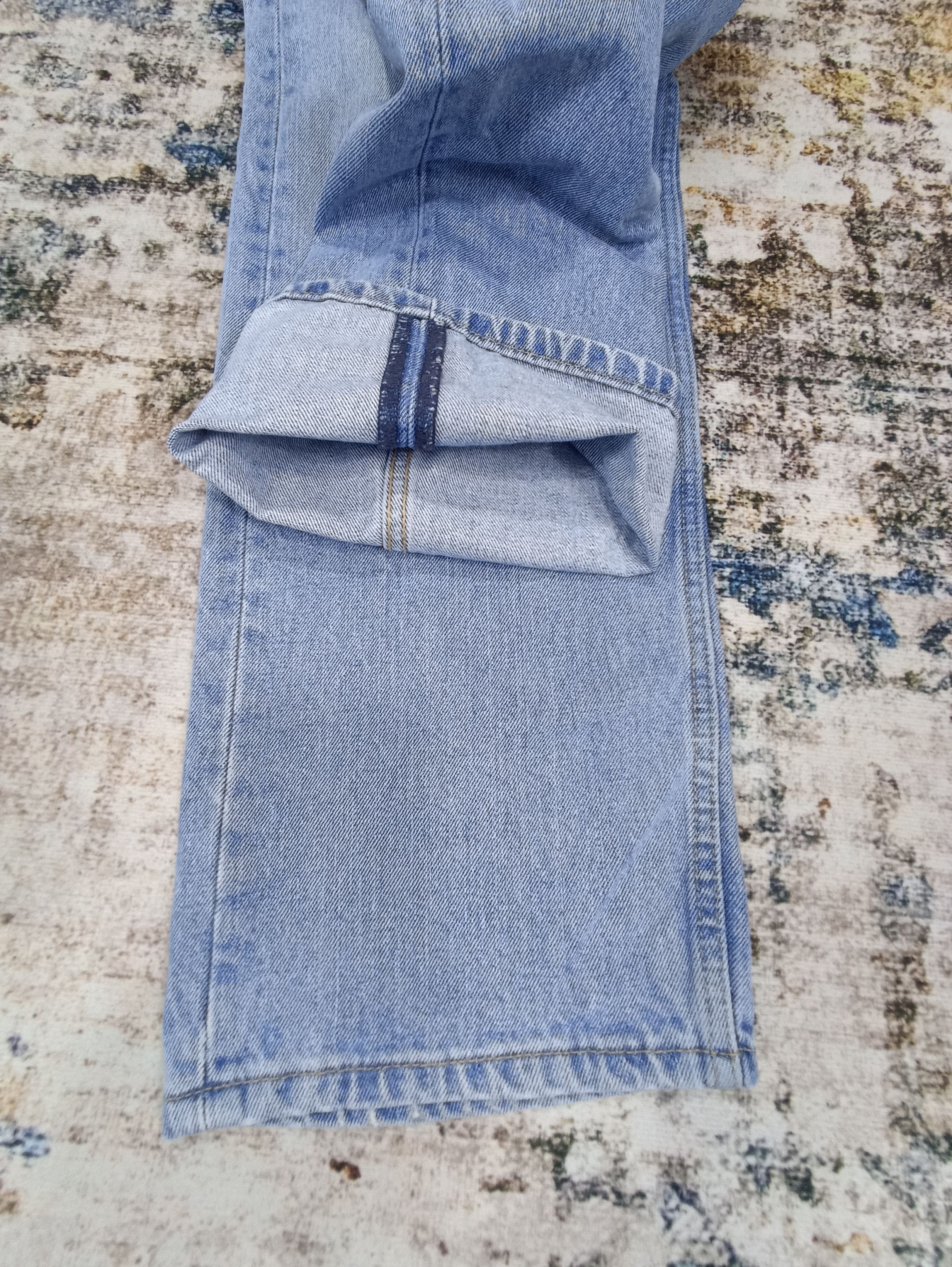Jean × Levi's × Vintage VINTAGE LEVIS 505 LIGHT WASH JEANS - J038 Size US 40 / EU 56 - 5 Thumbnail