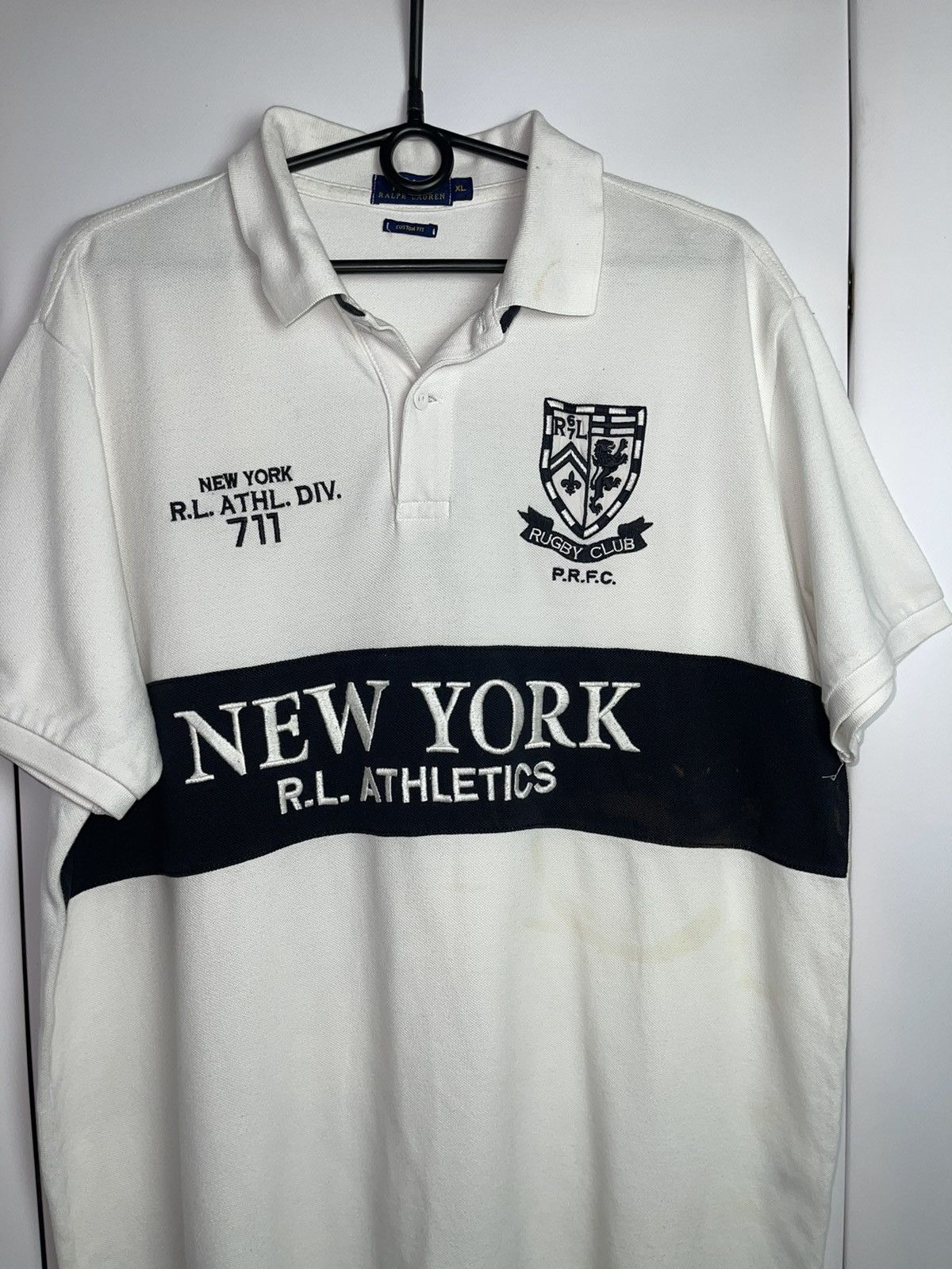 Polo Ralph Lauren rugby vintage New York Athletic big logo