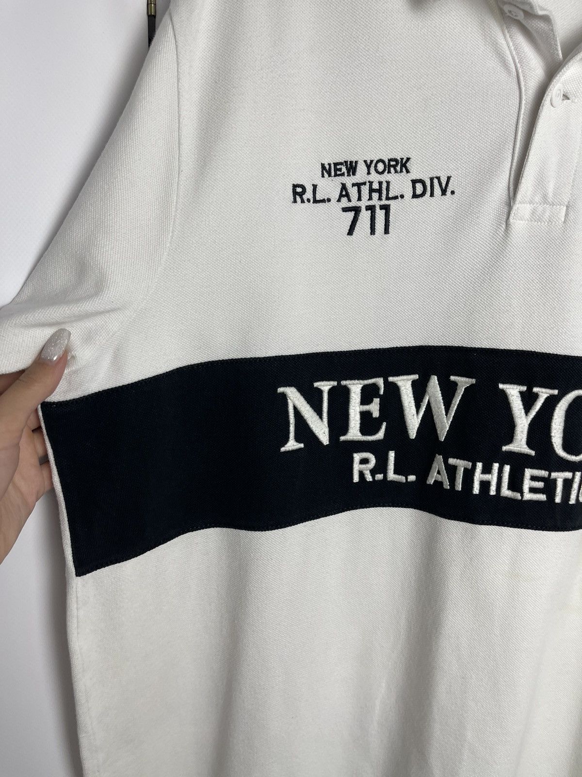 Polo Ralph Lauren × Rugby Ralph Lauren × Vintage Polo Ralph Lauren rugby vintage New York Athletic big logo Size US XL / EU 56 / 4 - 9 Thumbnail