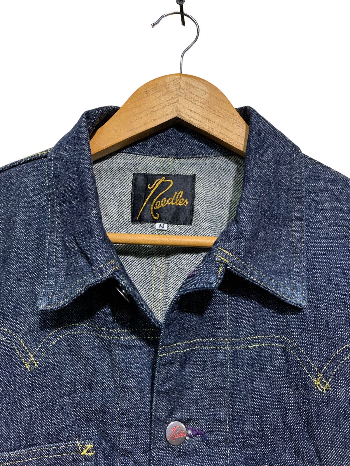 Engineered Garments 🔥NEEDLES DENIM JACKETS GOLD STITCHES Size US M / EU 48-50 / 2 - 5 Thumbnail
