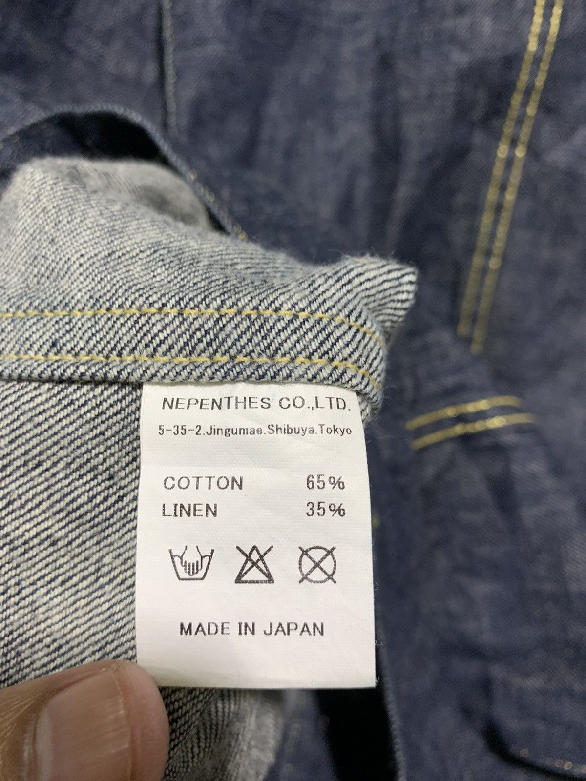 Engineered Garments 🔥NEEDLES DENIM JACKETS GOLD STITCHES Size US M / EU 48-50 / 2 - 11 Thumbnail