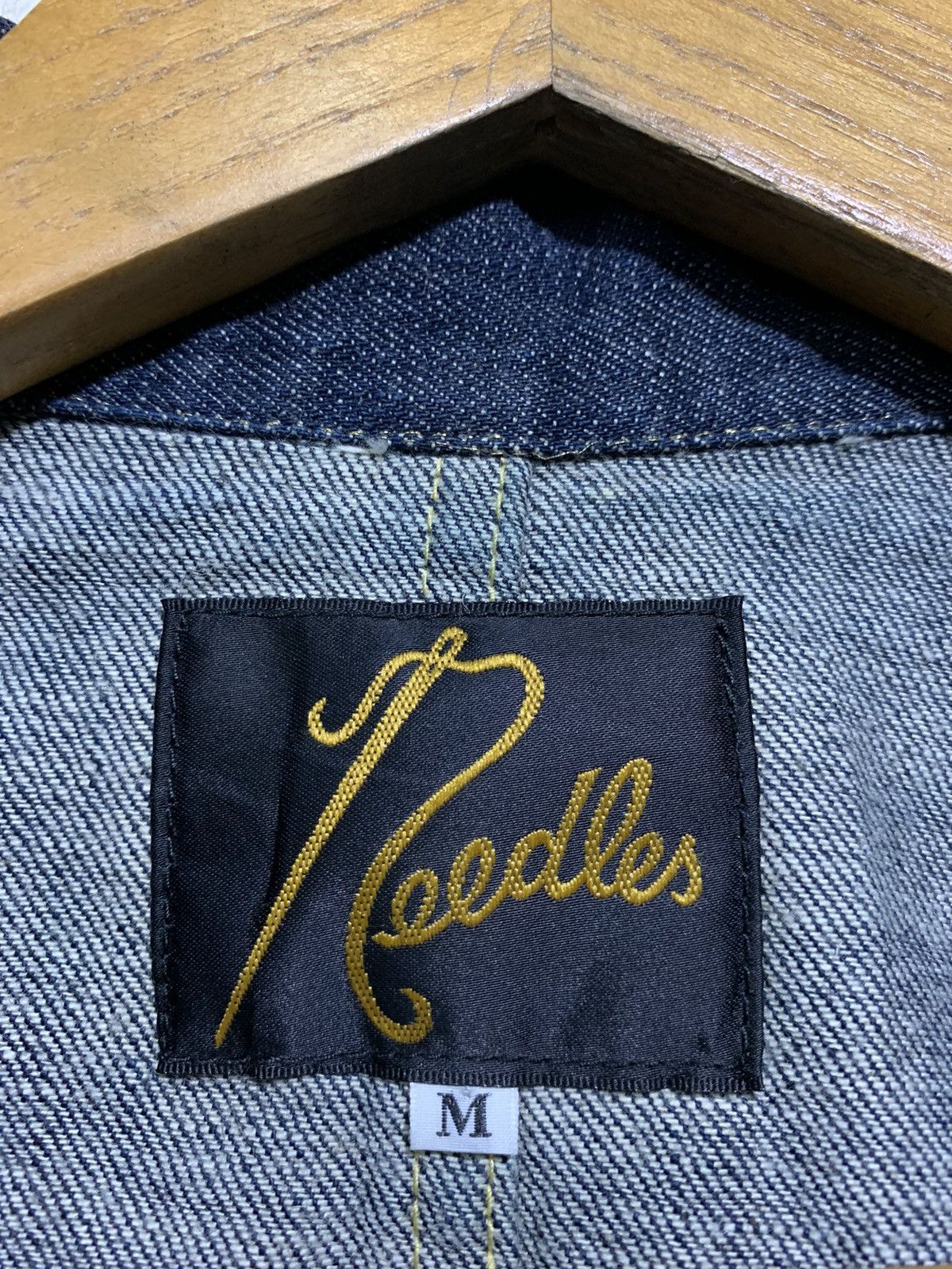 Engineered Garments 🔥NEEDLES DENIM JACKETS GOLD STITCHES Size US M / EU 48-50 / 2 - 10 Thumbnail