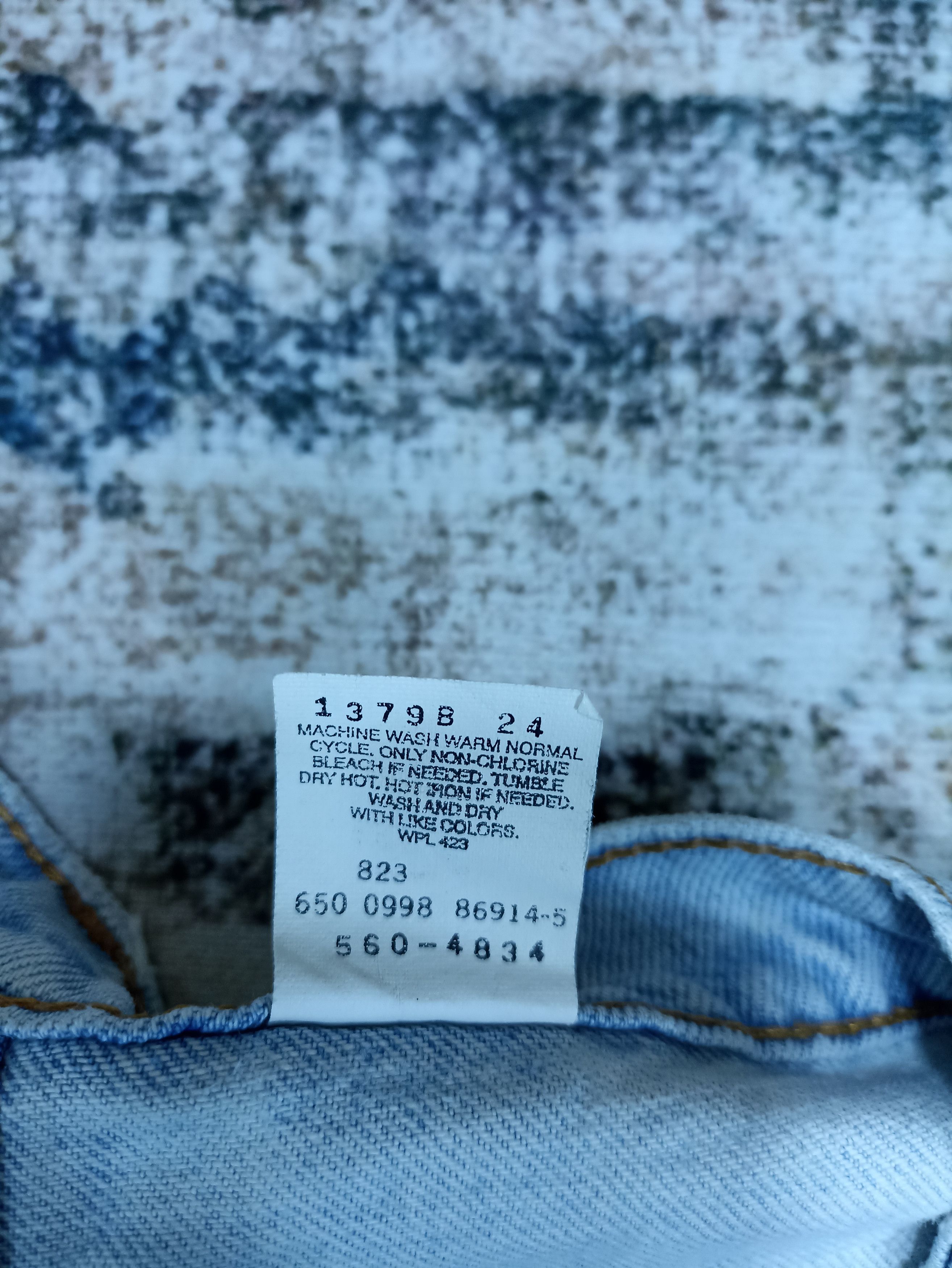 Jean × Levi's × Vintage 90s Vintage Levi's 560 Tapered Light Wash Jeans-J071 Size US 38 / EU 54 - 5 Thumbnail