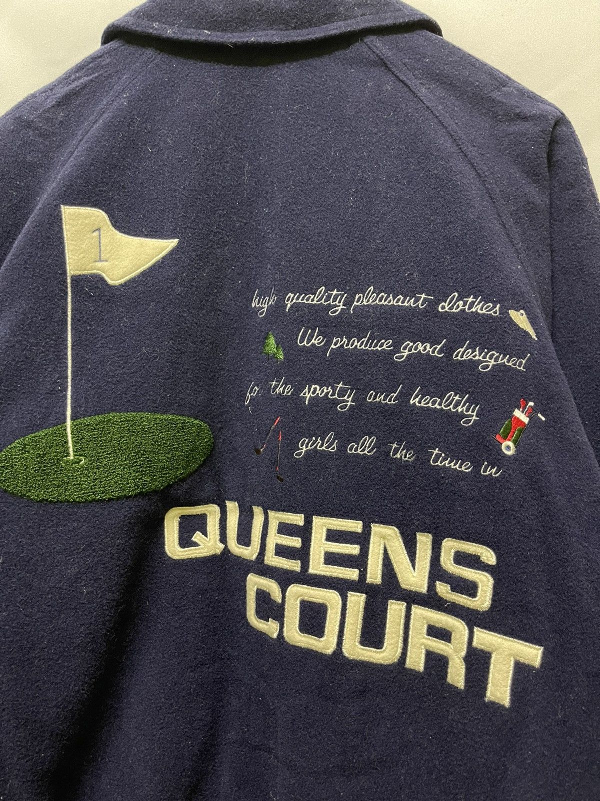 Other Vintage queens court bomber jacket Size US XL / EU 56 / 4 - 3 Thumbnail