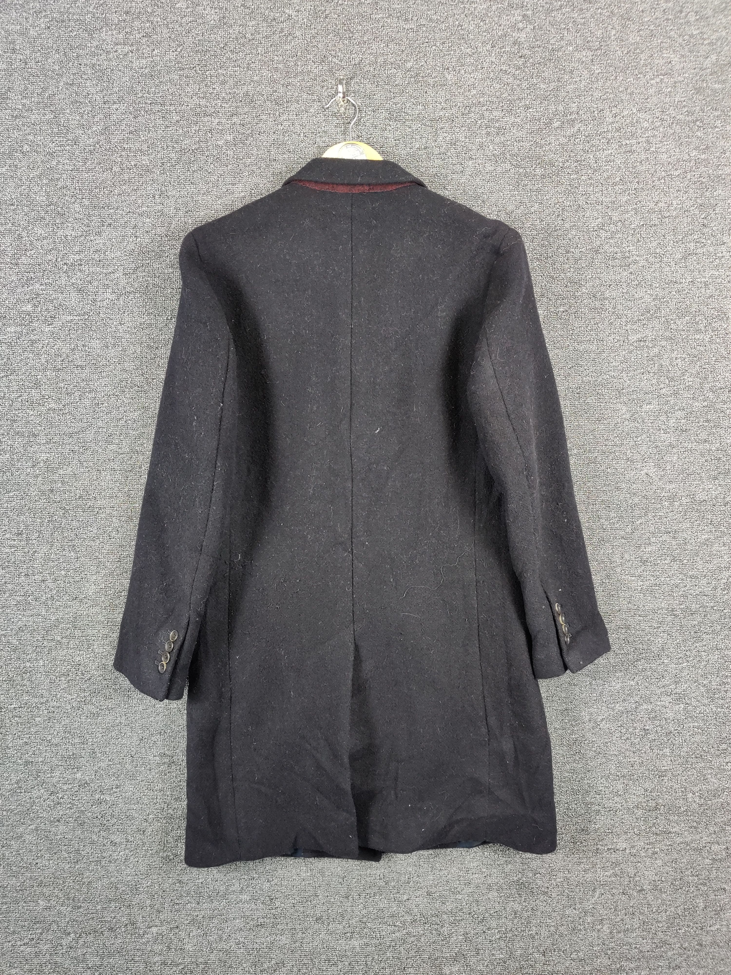 Uniqlo Vintage Ines De La Fressange Uniqlo Wool Long Coat Size US S / EU 44-46 / 1 - 10 Thumbnail