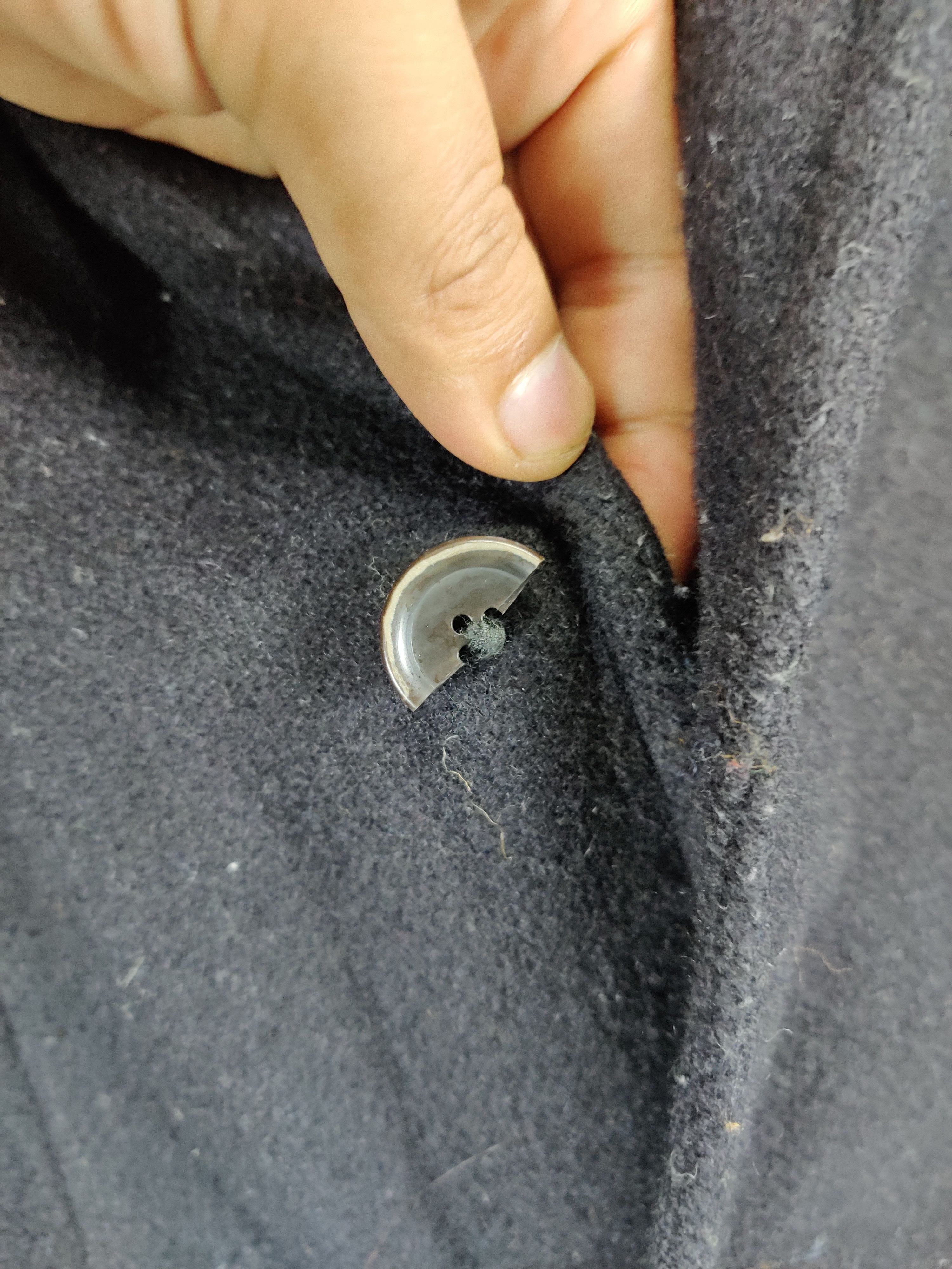 Uniqlo Vintage Ines De La Fressange Uniqlo Wool Long Coat Size US S / EU 44-46 / 1 - 6 Thumbnail
