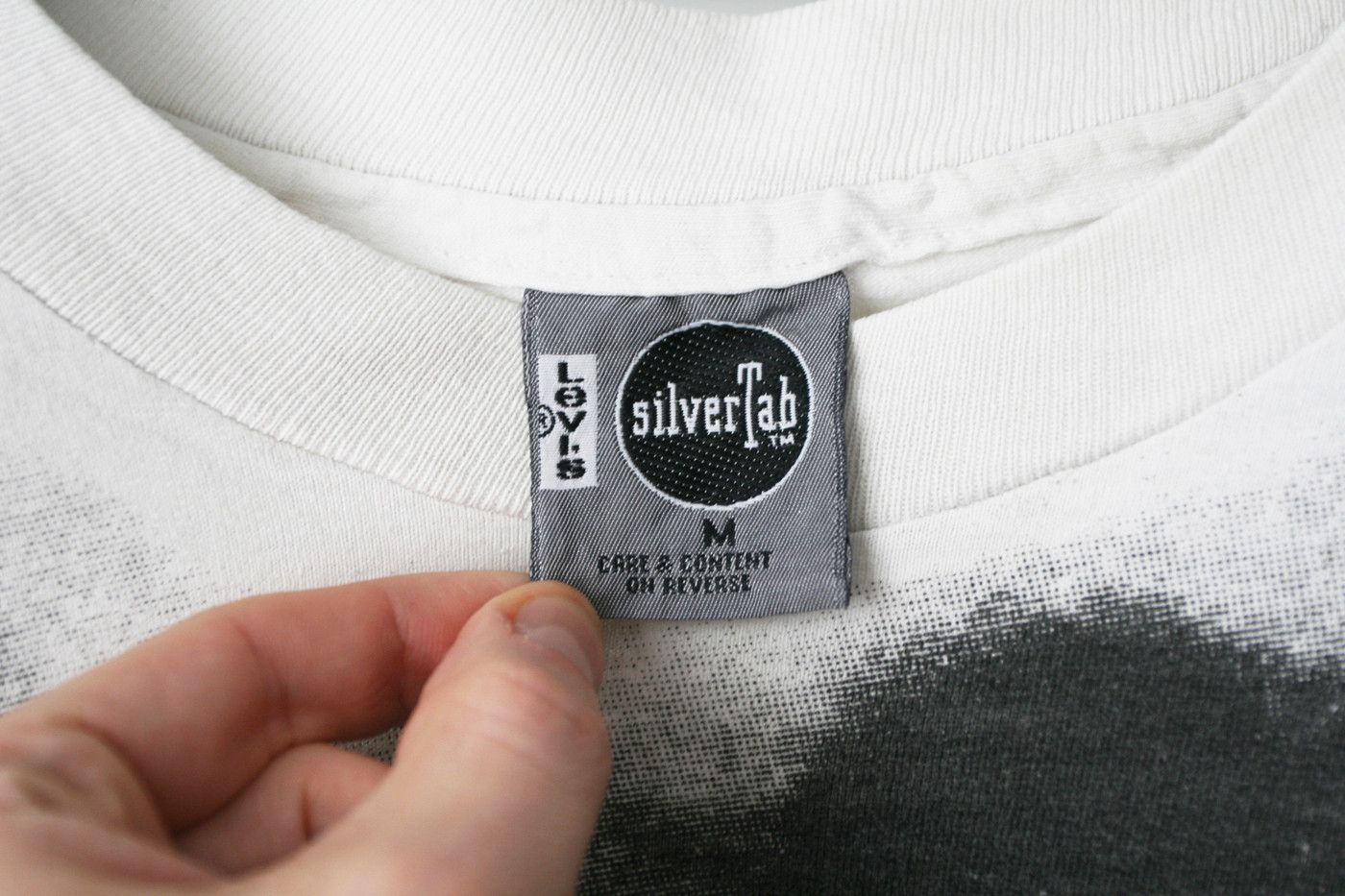 Levi's Vintage Levis Silver Tab AOP Big Face T Shirt USA Made M Size US M / EU 48-50 / 2 - 9 Thumbnail
