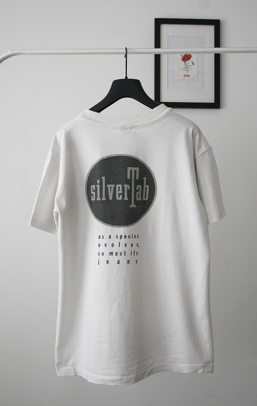 Levi's Vintage Levis Silver Tab AOP Big Face T Shirt USA Made M Size US M / EU 48-50 / 2 - 5 Thumbnail