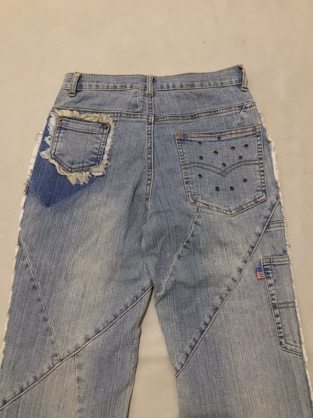 Japanese Brand × PPFM Multi Button Flared Jeans Size US 26 / EU 42 - 7 Thumbnail