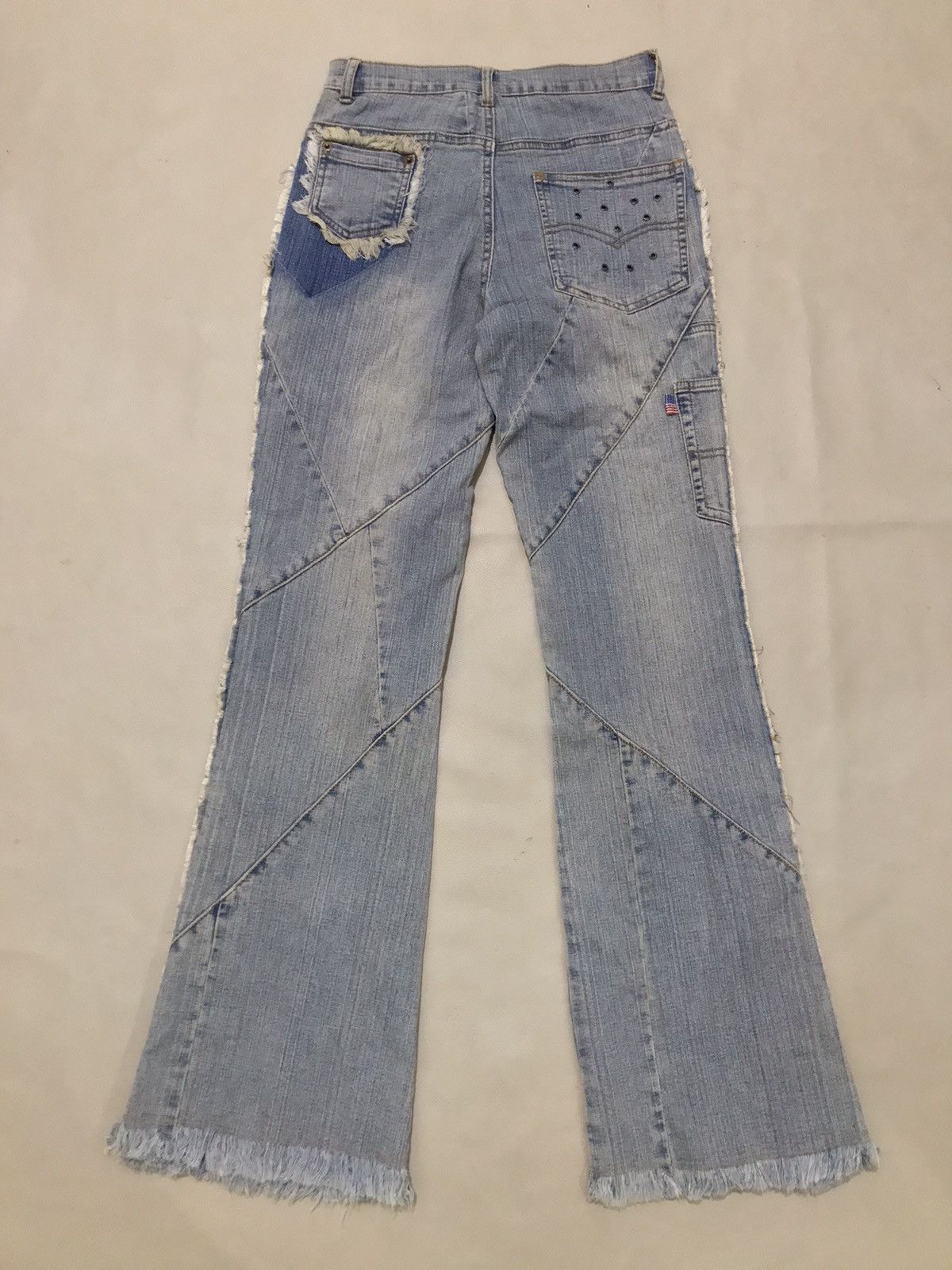 Japanese Brand × PPFM Multi Button Flared Jeans Size US 26 / EU 42 - 6 Thumbnail