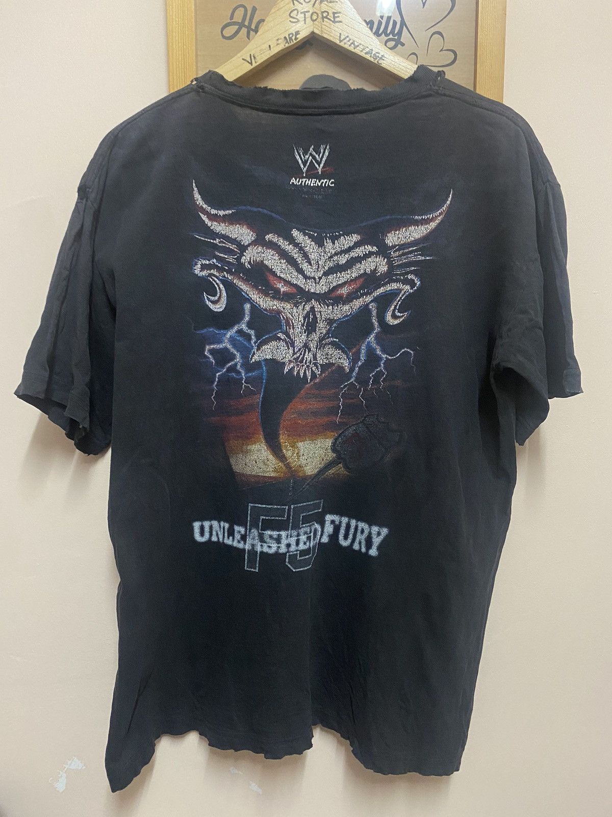 WWE 🔥HOT🔥Vintage Distressed Uncleased Fury Size US XL / EU 56 / 4 - 1 Thumbnail