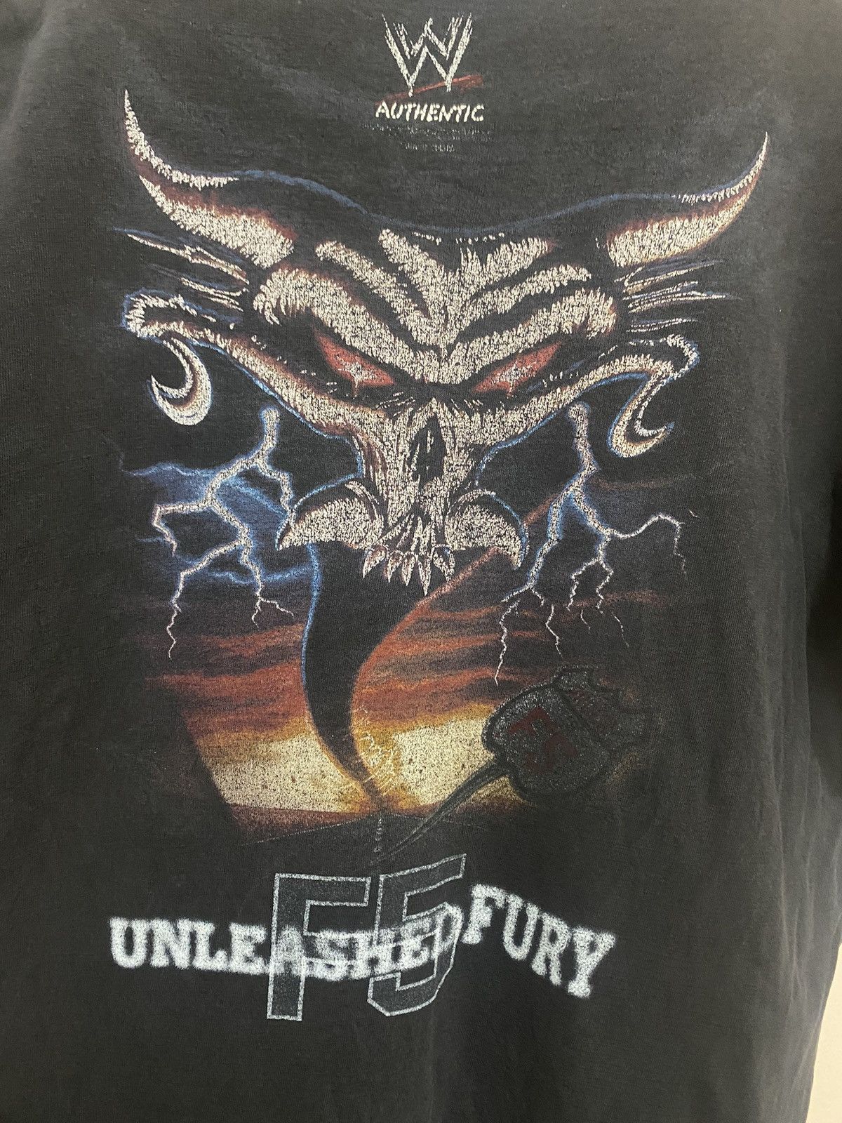 WWE 🔥HOT🔥Vintage Distressed Uncleased Fury Size US XL / EU 56 / 4 - 3 Thumbnail