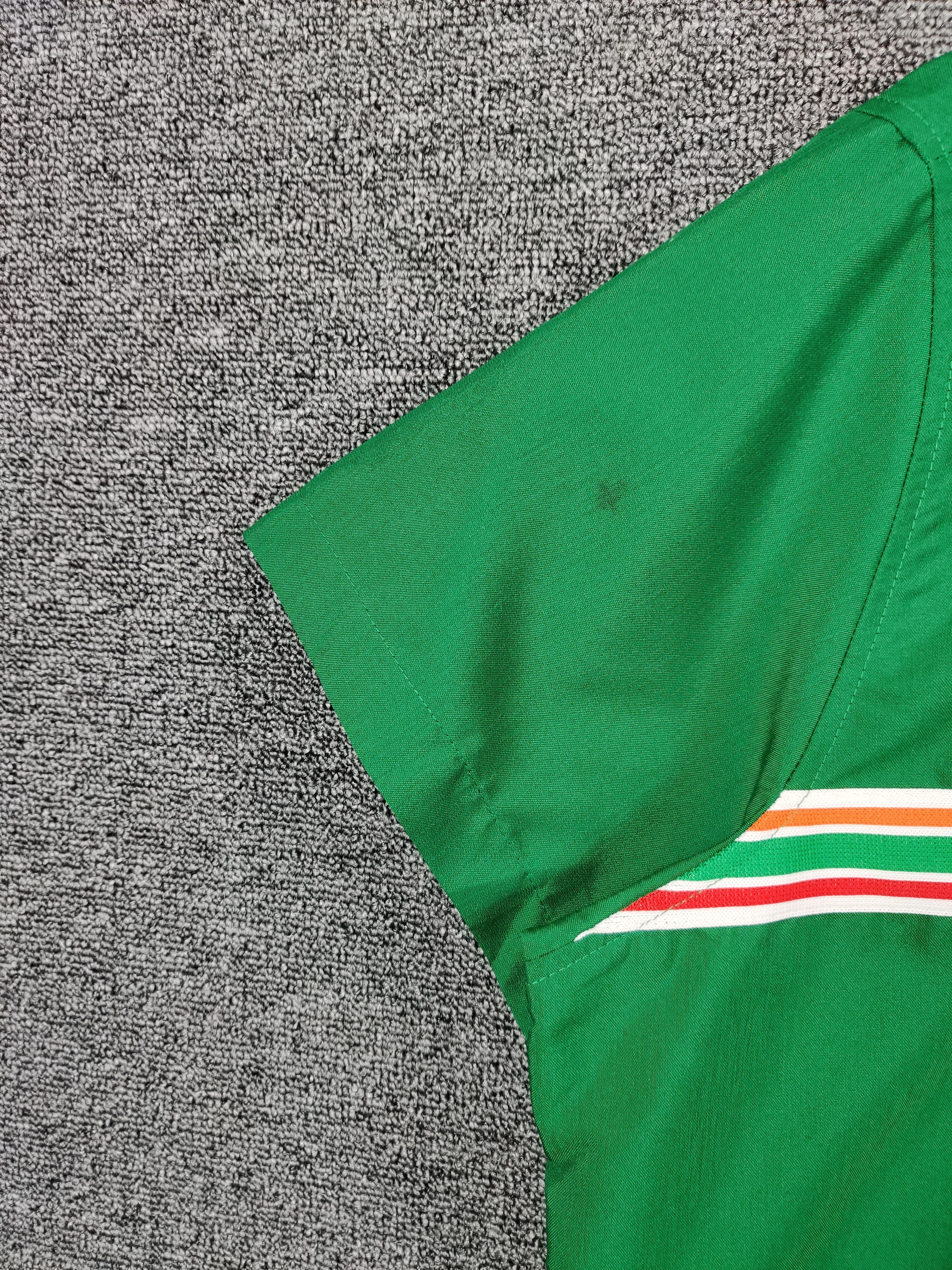Japanese Brand Vintage 7 ELEVEN Uniform Workers Zipper Jacket Shirt Size US XL / EU 56 / 4 - 4 Thumbnail