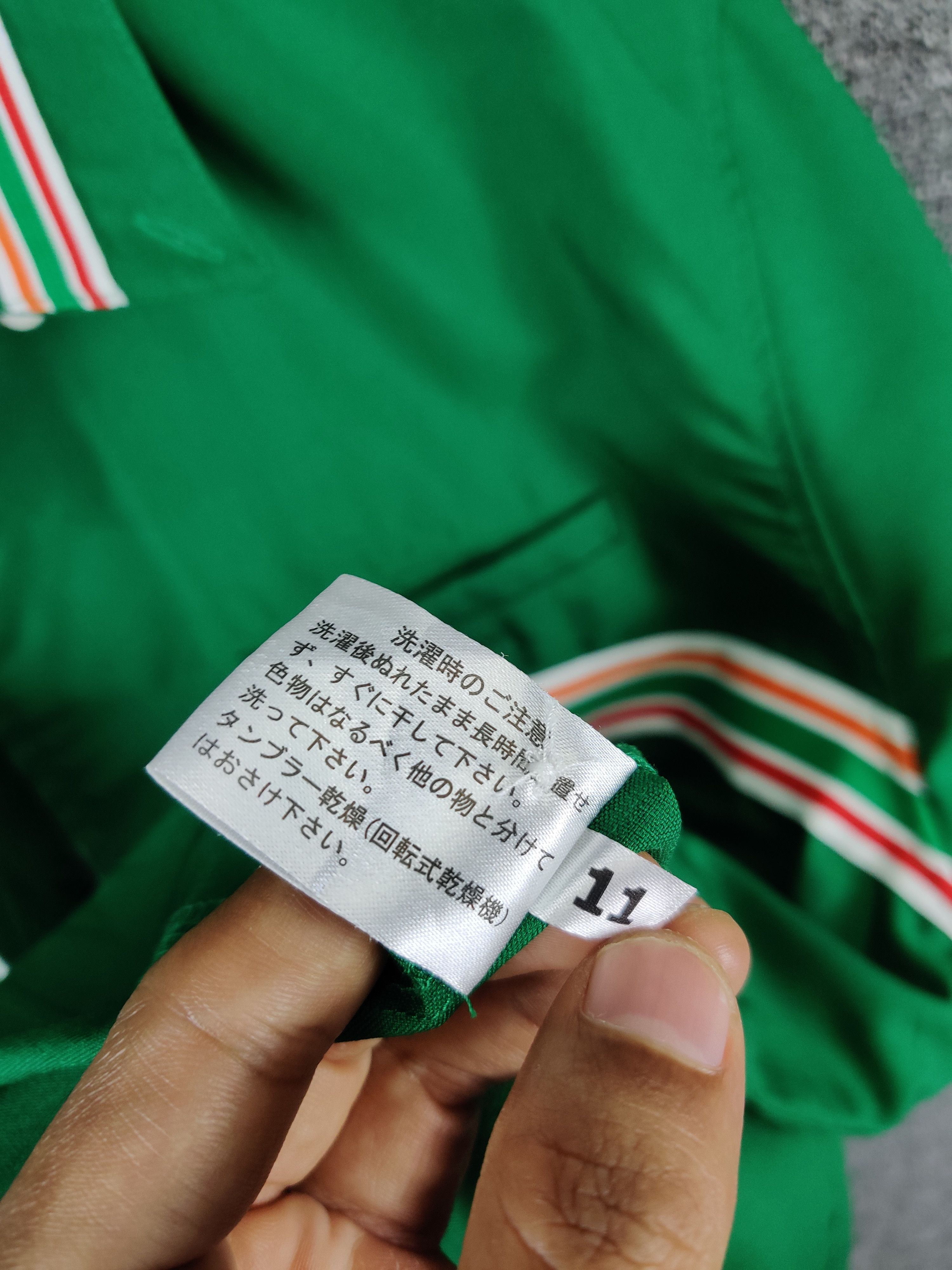 Japanese Brand Vintage 7 ELEVEN Uniform Workers Zipper Jacket Shirt Size US XL / EU 56 / 4 - 10 Thumbnail