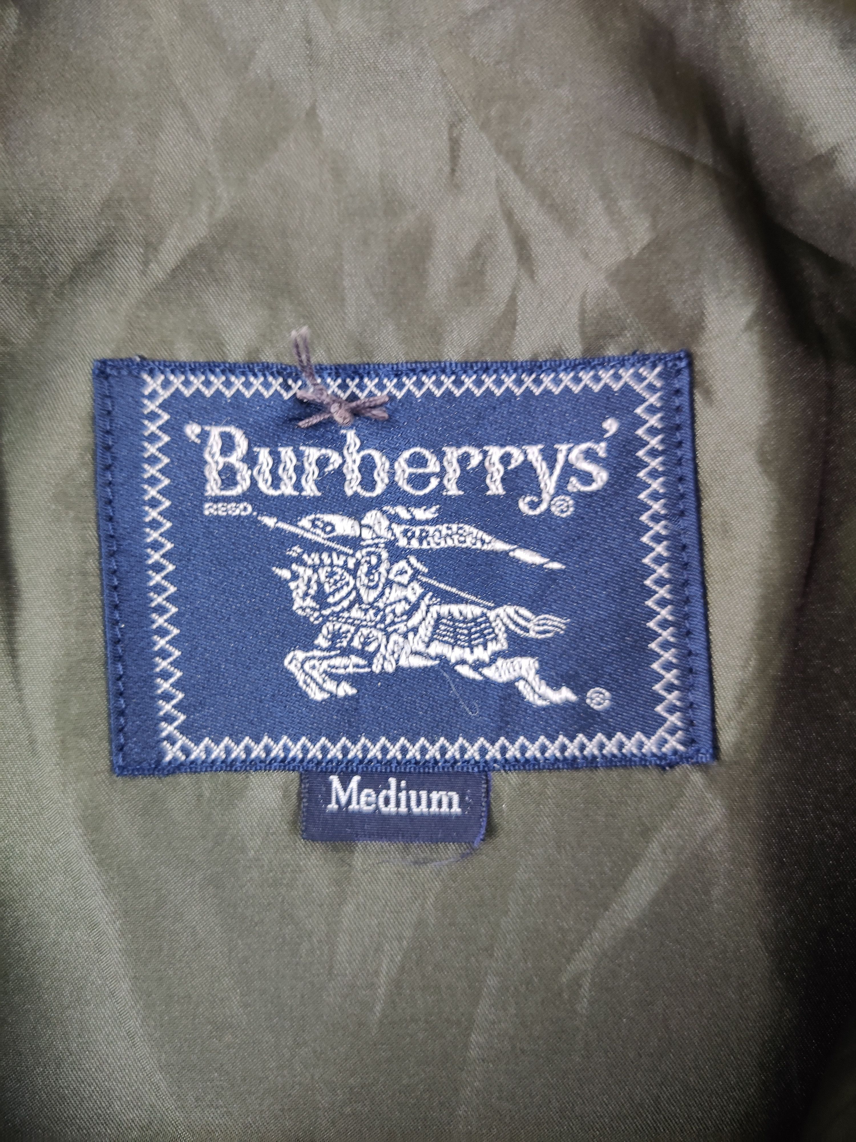 Burberry Vintage Burberrys Embroidery Spellout Fleece Zipper Vest Size US M / EU 48-50 / 2 - 7 Thumbnail
