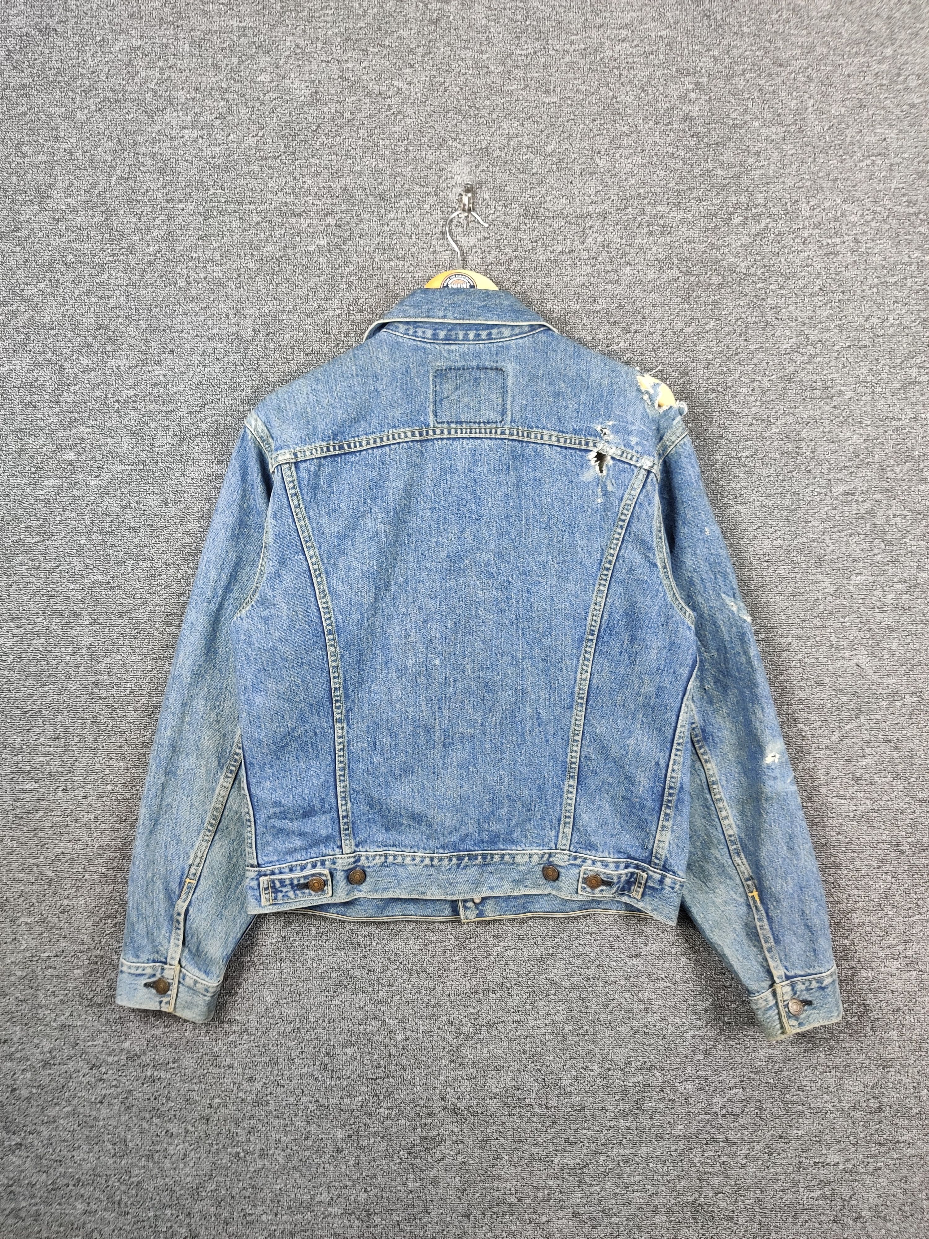 Levi's Thrashed Levi's Selvedge Big E Type 3 Denim Button J02 Size US M / EU 48-50 / 2 - 6 Thumbnail