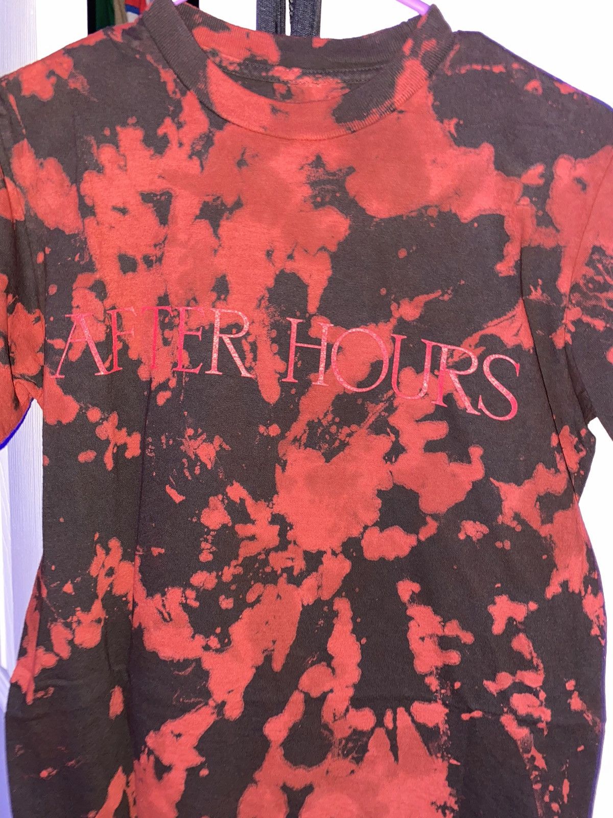 The Weeknd AFTER HOURS BLEED DYE TEE Size US M / EU 48-50 / 2 - 1 Thumbnail