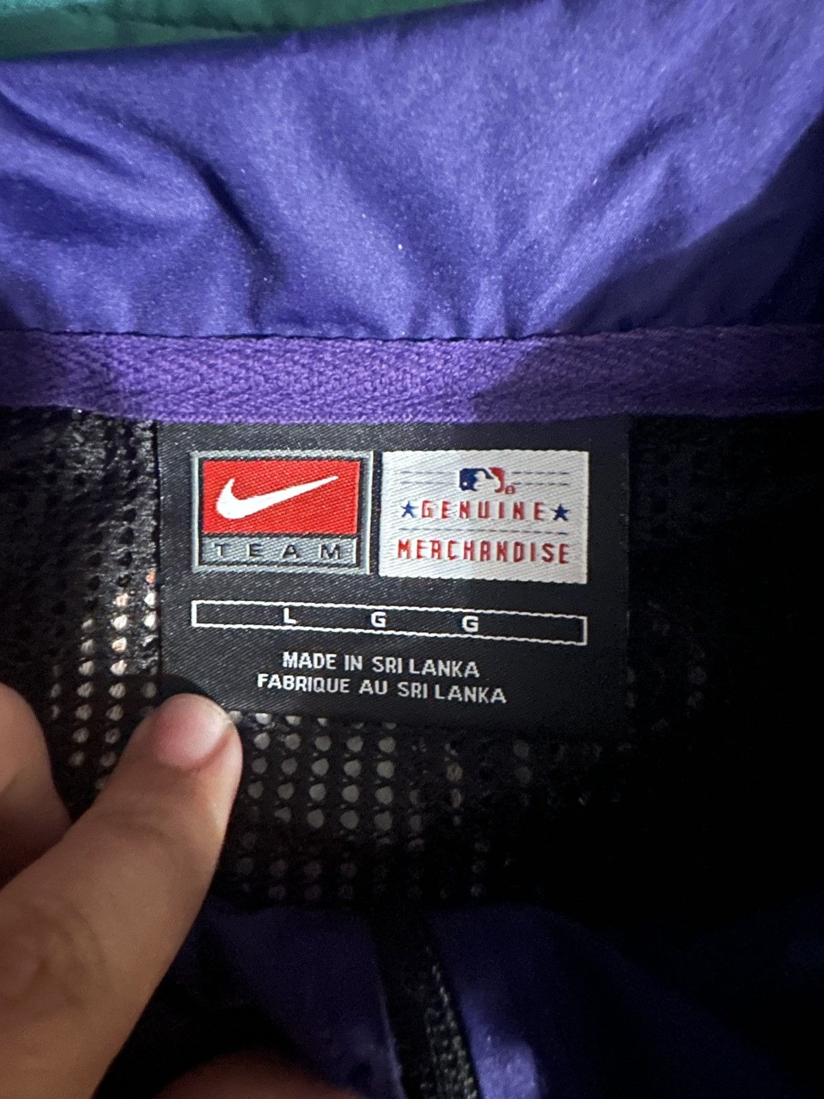 Nike Vintage Arizona Diamondbacks Nike Jacket Size US L / EU 52-54 / 3 - 3 Thumbnail