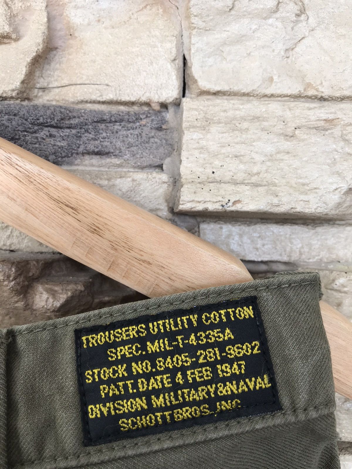Schott Vintage Schott Nyc Trousers Utility Cotton Cargo Pants Size US 32 / EU 48 - 11 Thumbnail