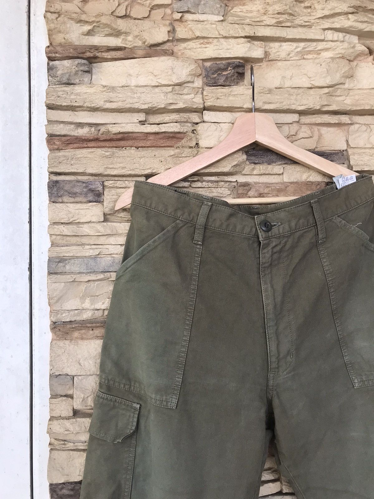 Schott Vintage Schott Nyc Trousers Utility Cotton Cargo Pants Size US 32 / EU 48 - 3 Thumbnail