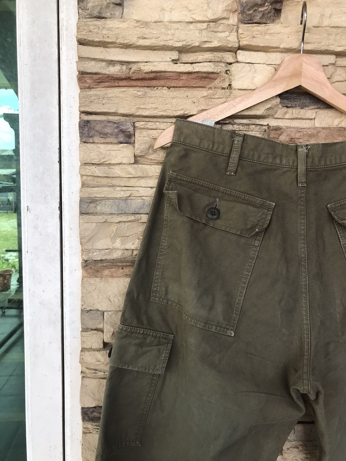 Schott Vintage Schott Nyc Trousers Utility Cotton Cargo Pants Size US 32 / EU 48 - 10 Thumbnail