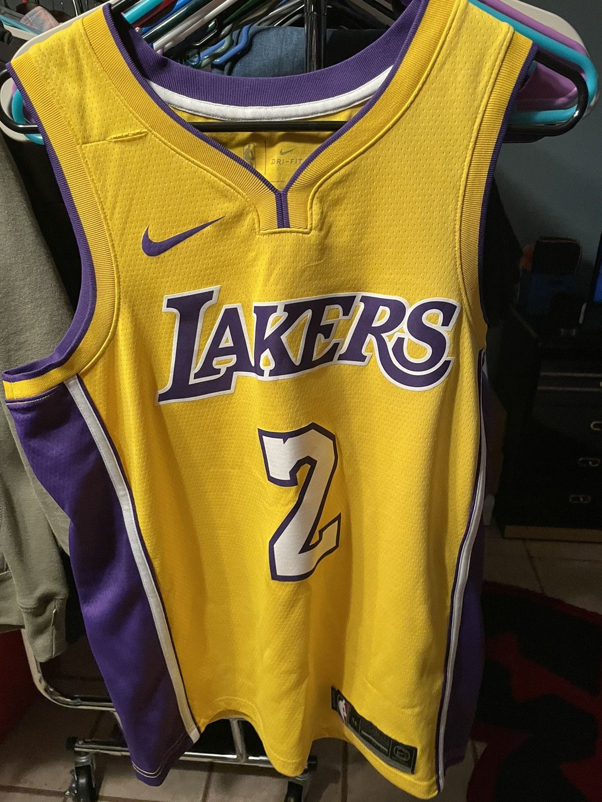 Lonzo Ball Los Angeles Lakers Jersey