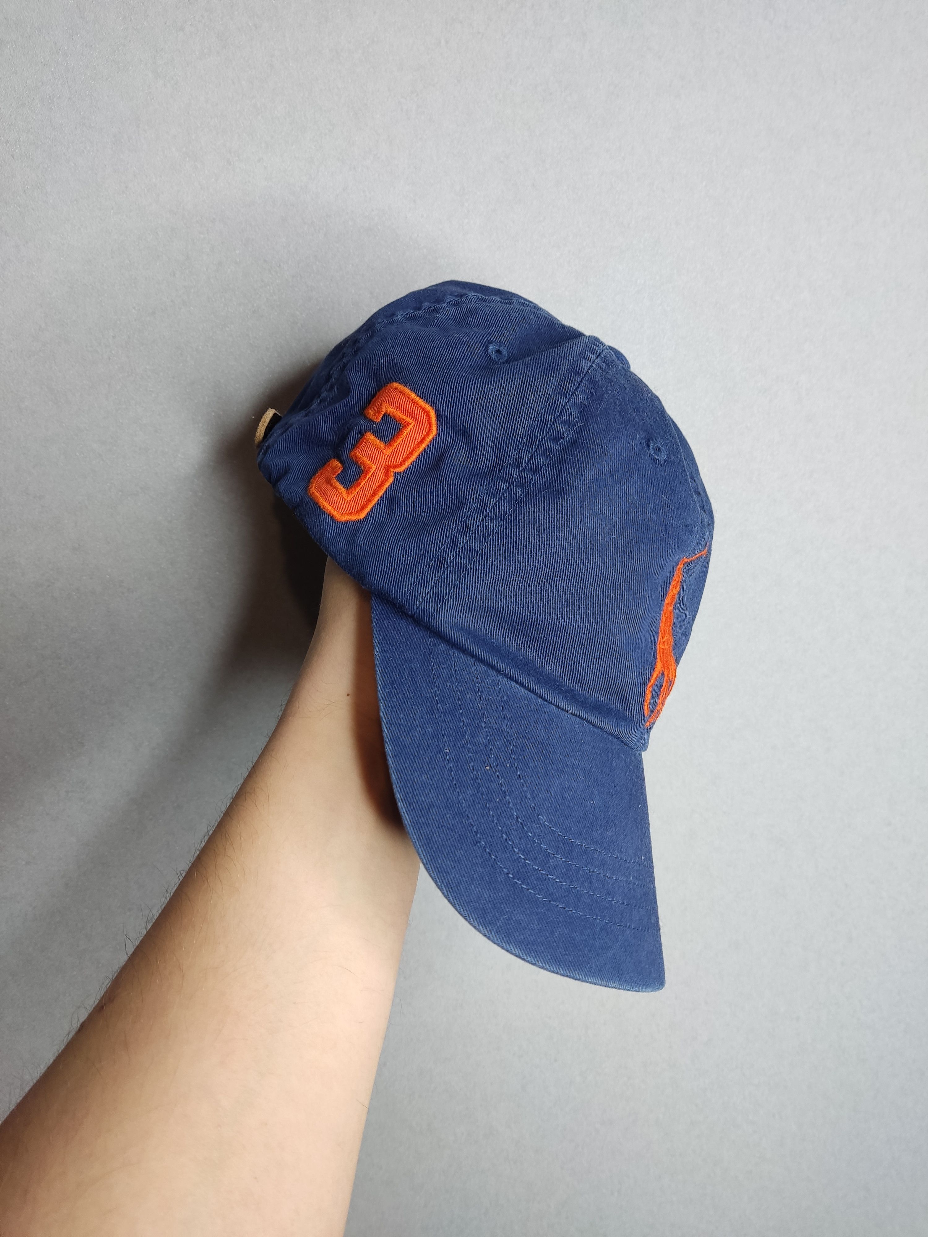 3 Polo Ralph Lauren Vintage Navy Cap Drill Logo