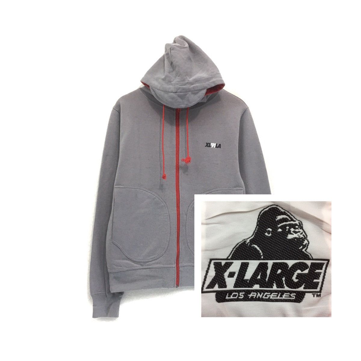Japanese Brand × X-LARGE × Xlarge Vintage X Large Hoodies X-Large Los Angeles Size US M / EU 48-50 / 2 - 1 Thumbnail