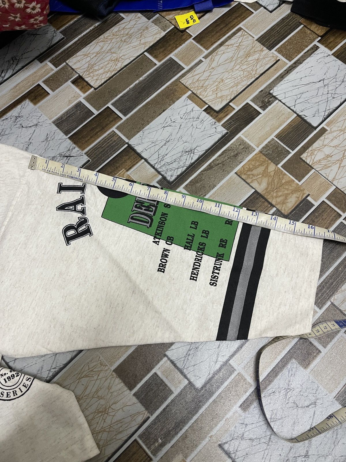 NFL × Vintage vintage raiders 3/4 world champion super bowl promo shirt Size US L / EU 52-54 / 3 - 14 Thumbnail